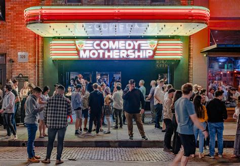 Comedy mothership austin - Jan 18, 2024 · Comedy Mothership, in the heart of Downtown Austin, has a fun-filled night plan for the holiday of love. With The Comedy Mothership Showcase, at 7:30 or 10 p.m., this showcase is bursting with some of the best local talent in the ATX. This 21+ show and full bar is sure to have you and your date in the mood to laugh.